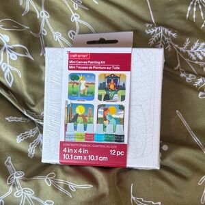 Craft Smart Mini Canvas Painting Kit